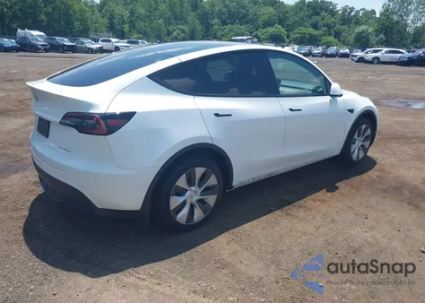 2022 Tesla Model Y Long Range Dual Motor All-Wheel Drive from USA, damaged, VIN 7SAYGAEE3NF517569